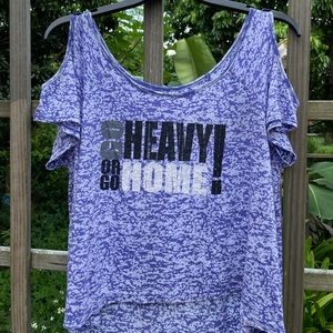 🏋🏻‍♀️ Cold Shoulder Workout Top